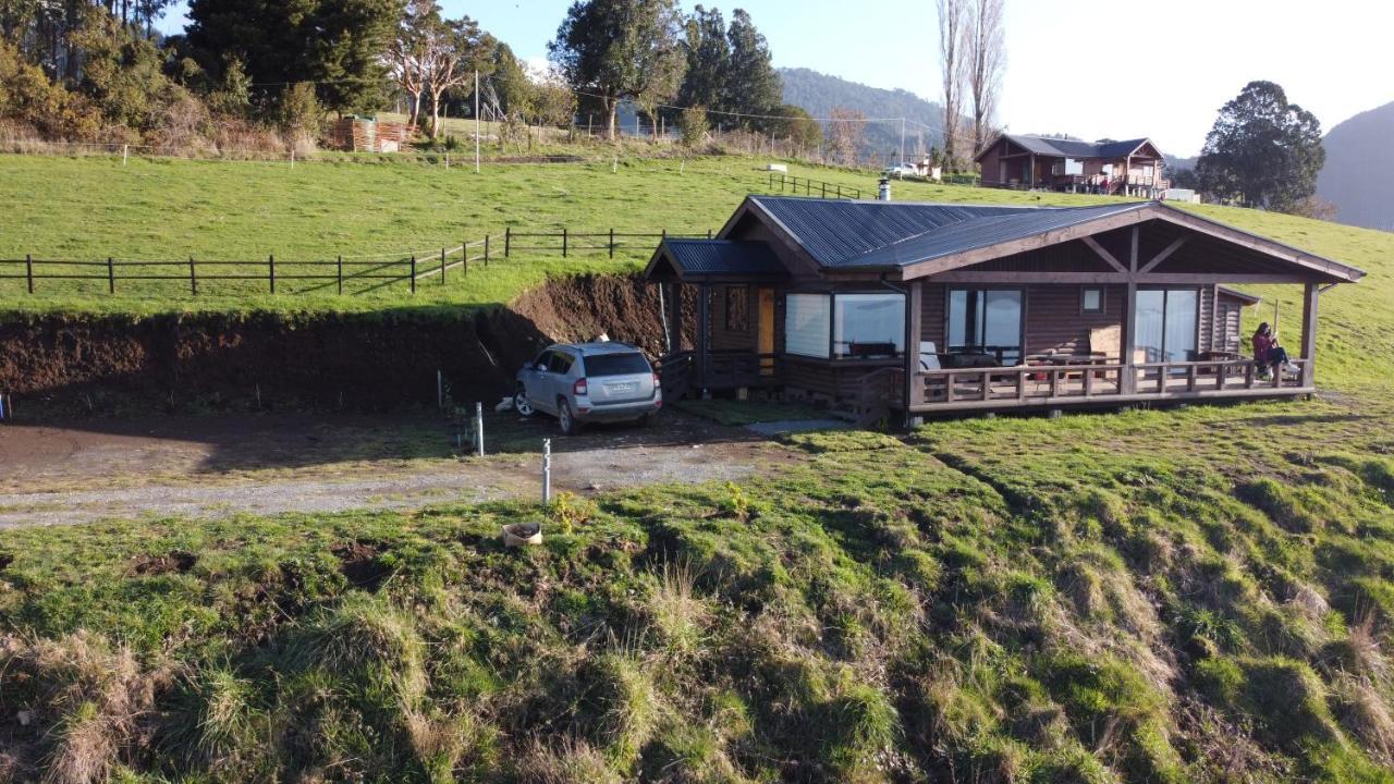 Cabanas Mirador Lago Ranco Población Lago Ranco Exterior foto