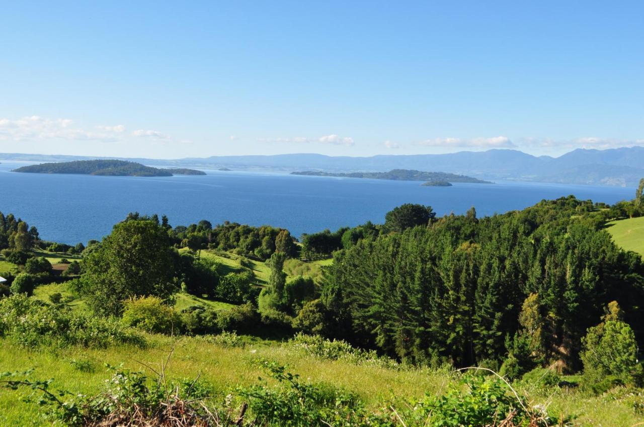 Cabanas Mirador Lago Ranco Población Lago Ranco Exterior foto